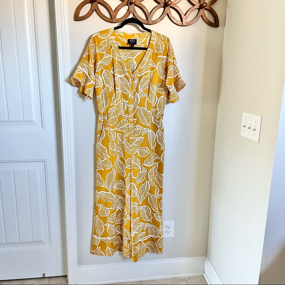 Mustard Yellow Romper